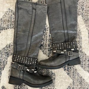 Amazing Leather Steve Madden Boots